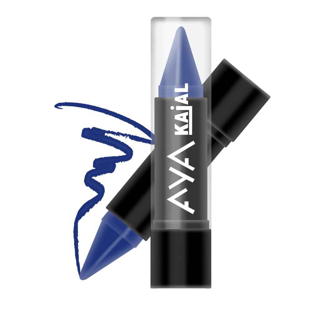 Buy AYA Kajal, Blue (2.4 gm) - Purplle
