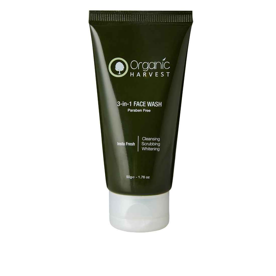 Buy Organic Harvest Face Wash - 3-in-1 (Paraben Free) (50 gm) - Purplle