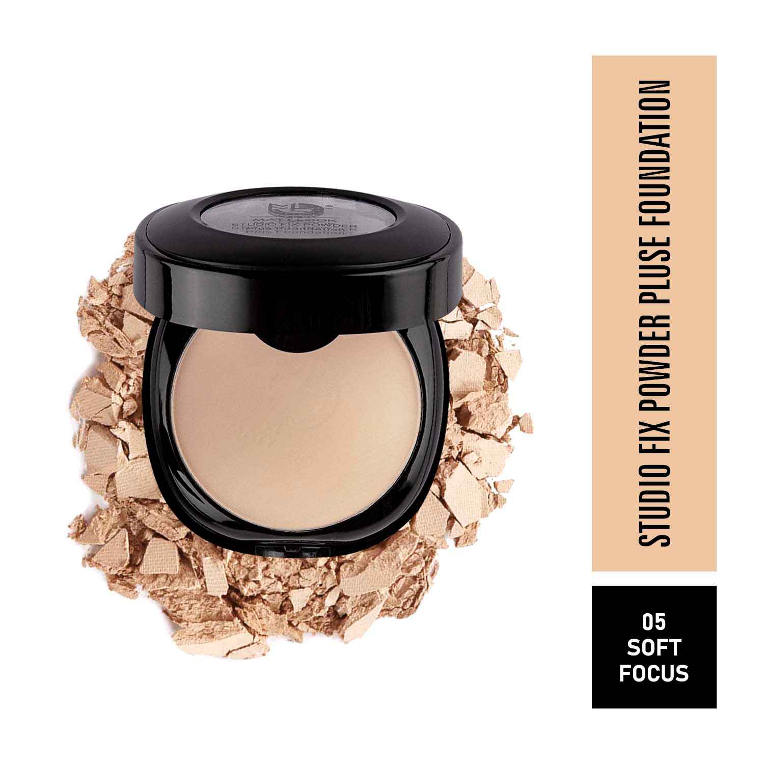 Buy Matt look Studio Fix Powder Plus Foundation 2 Way Compact, Concealer, Moisturizing , Oil Control, Face Makeup, Soft Focus (24 gm) - Purplle