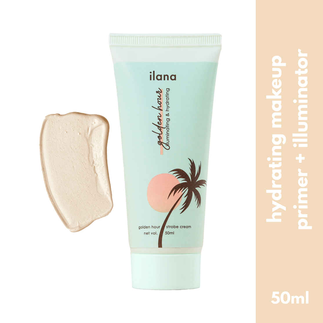 Buy ilana | Golden Hour | Shimmering Makeup Primer + Strobe Cream |(50 ml) - Purplle