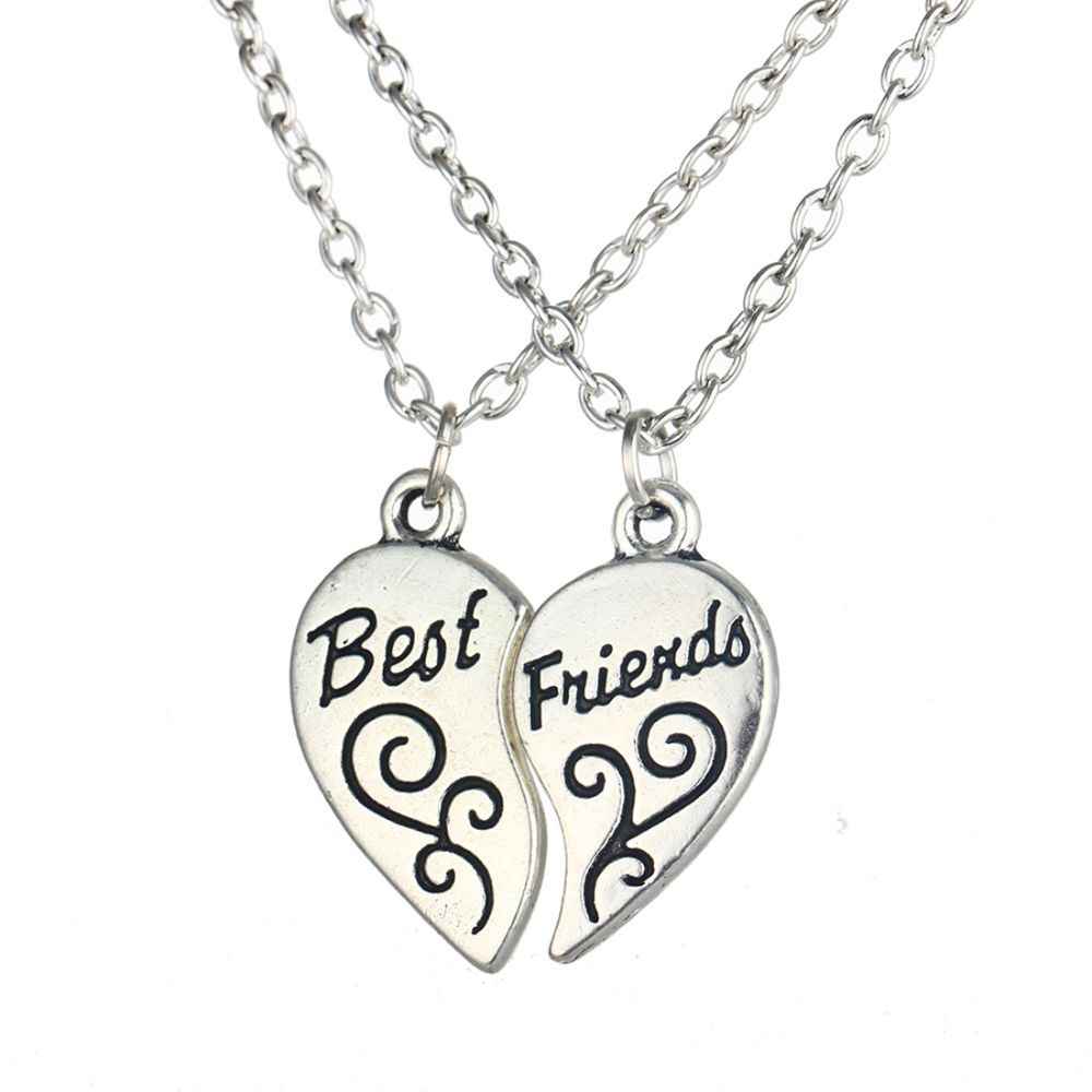 Buy Yellow Chimes Friendship's Day Special Best Friends Forever Combo Necklace Chain Pendant for Girls and Boys (Design 4) - Purplle