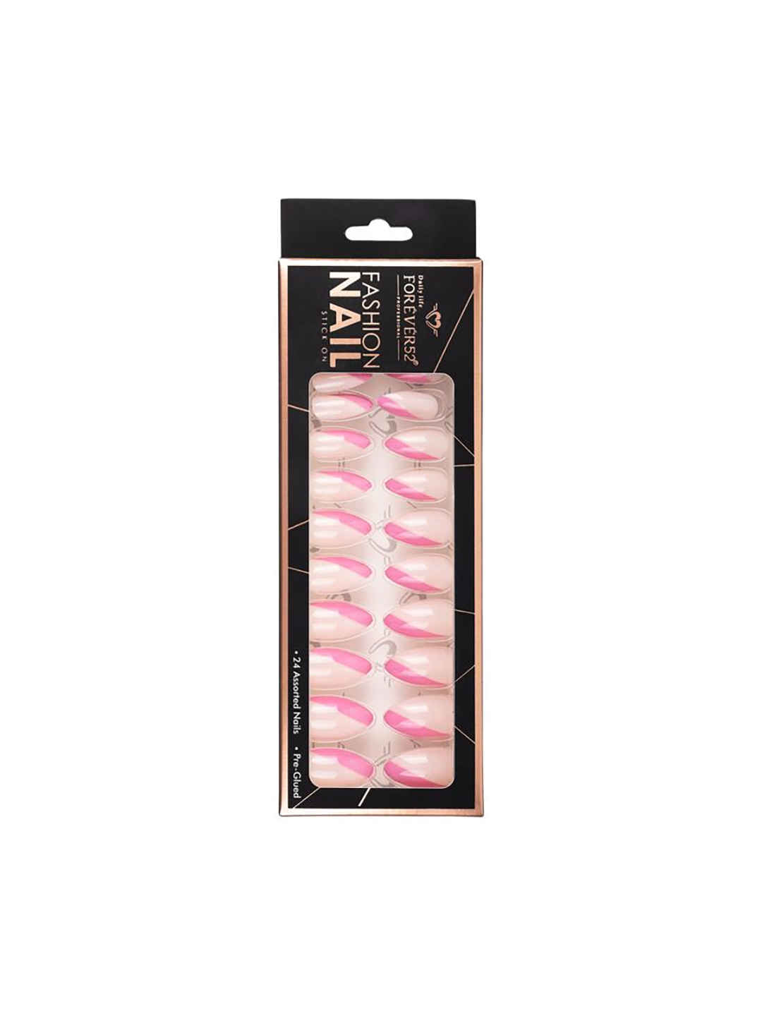 Buy Daily Life Forever52 Fashion Nails Stick On IFN003 1 Pack(24 nails) - Purplle