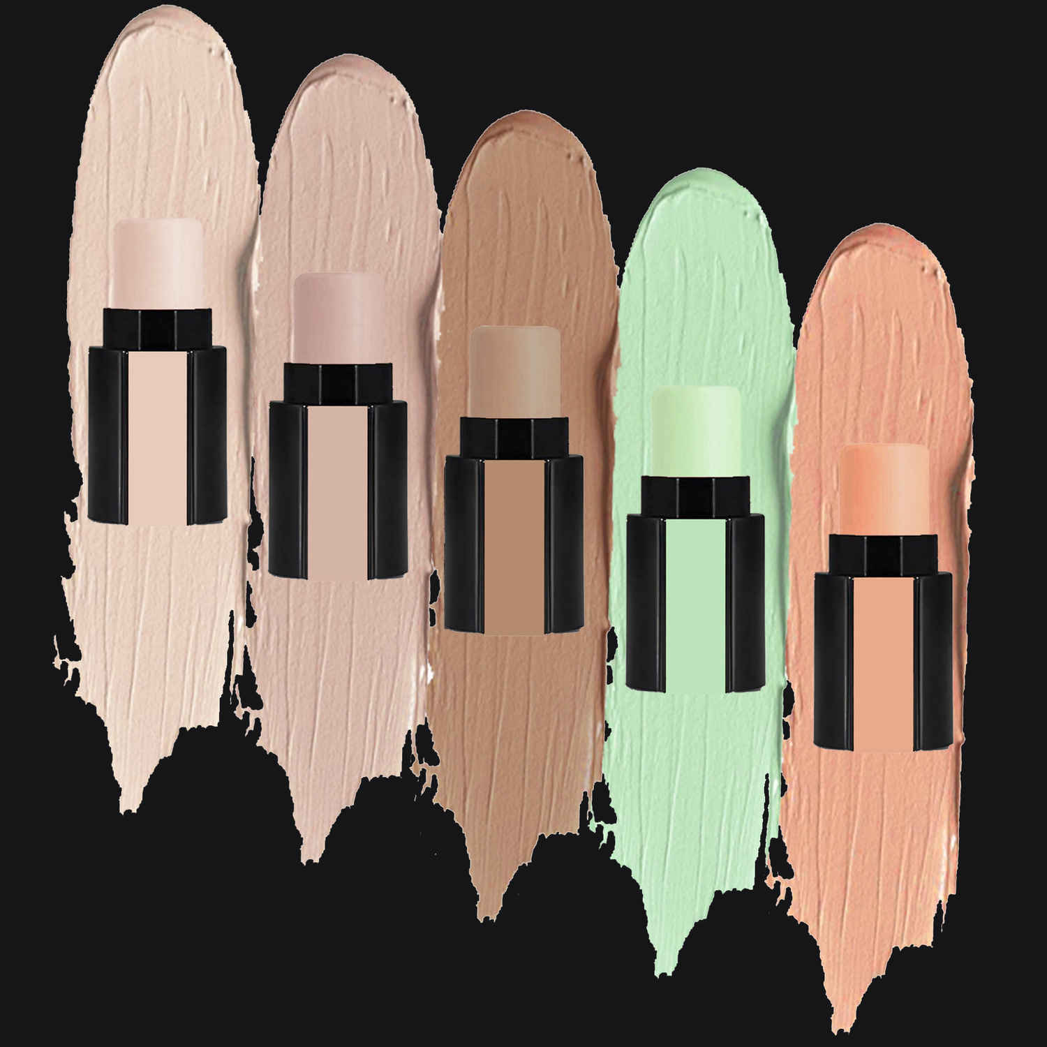 Buy Ronzille 5 in 1 Concealer Corrector stick Shade - L - Purplle