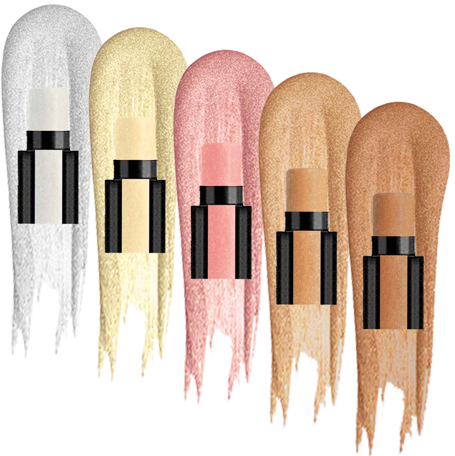 Buy Ronzille 5 in 1 Creamy Eyeshadow Makeup Stick - Purplle