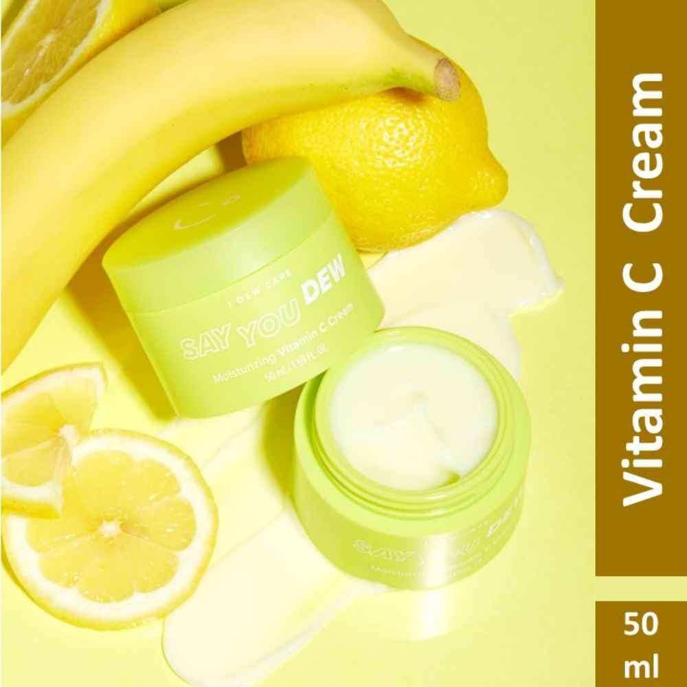 Buy I DEW CARE SAY YOU DEW, Moisturizing Vitamin C Cream | Korean Skin Care - Purplle