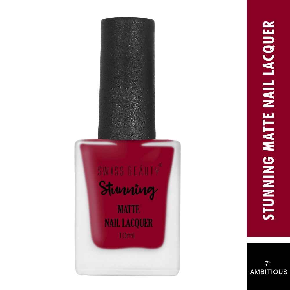 Buy Swiss Beauty Stunning Nail Polish - Purplle
