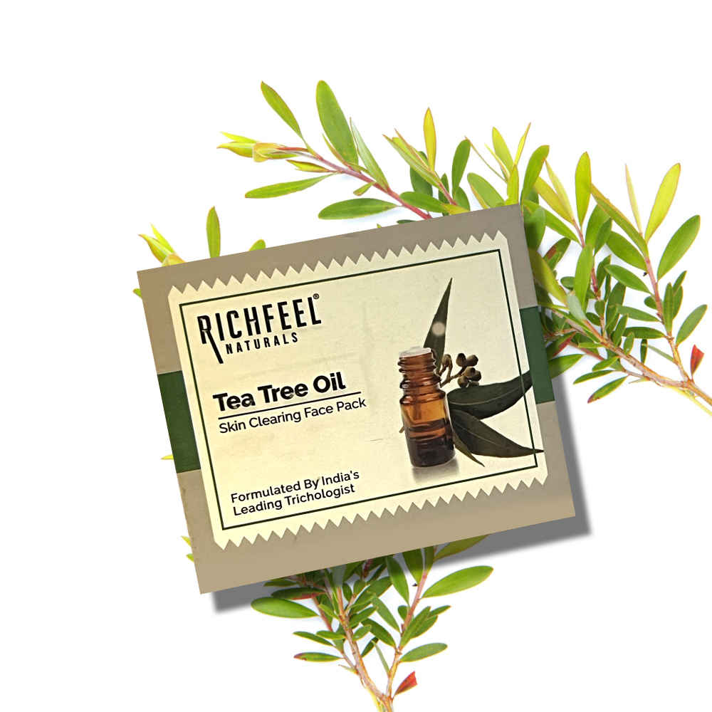 Buy Richfeel Tea Tree Oil Face Pack (50 gm) - Purplle