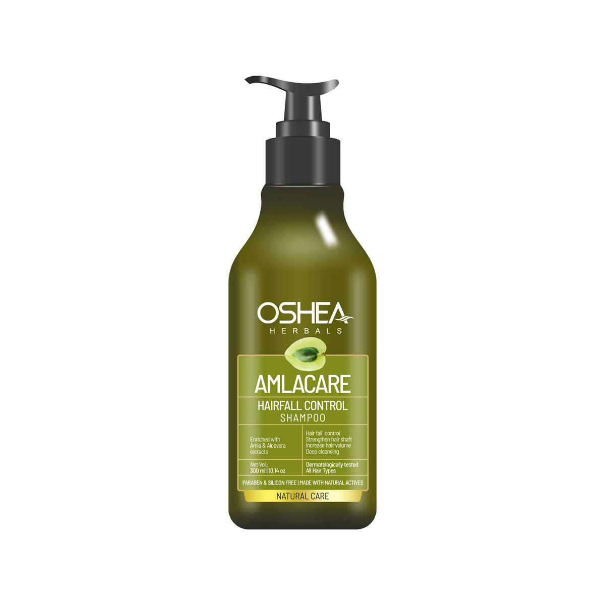 Buy OSHEA HERBALS AmlaCare Hairfall control Shampoo-300 - Purplle