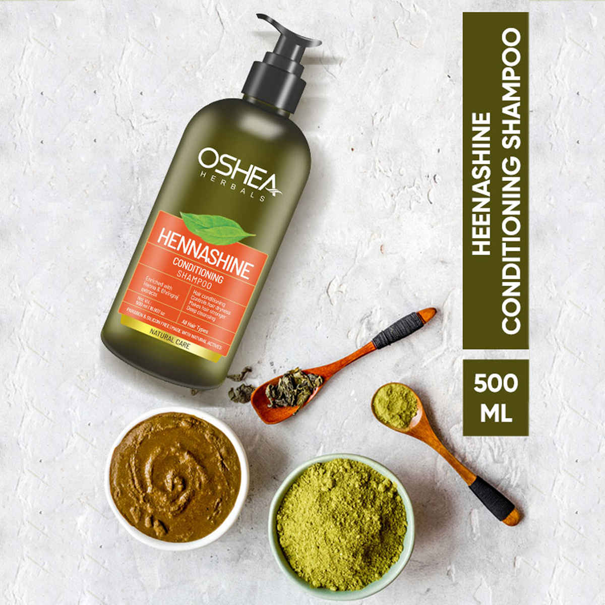 Buy OSHEA HERBALS Heenashine Conditioning Shampoo 500 ml - Purplle