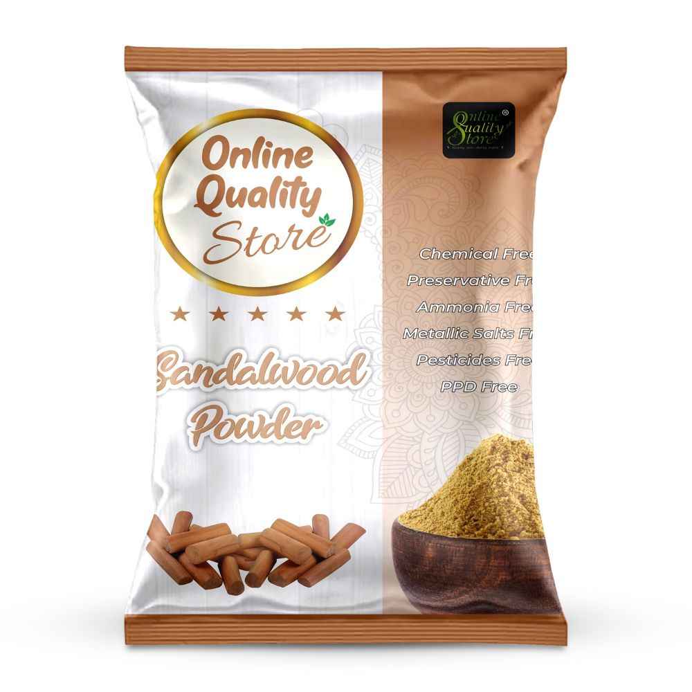 Buy Online Quality Store 100% Herbal & Pure Chandan Powder_100 gm For Face, Organic Chandan Powder, 100% Herbals Natural Sandwood Face Pack, All Skin Type{p_chandan_100} - Purplle