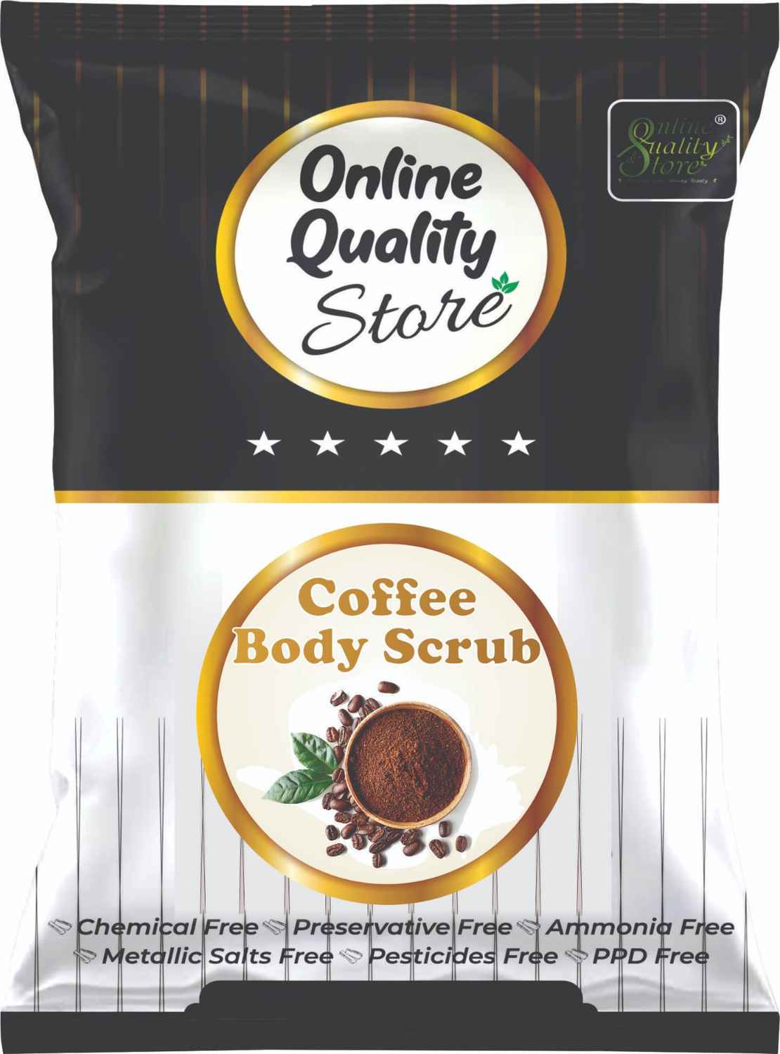 Buy Online Quality Store Arabica A+++ Raw Coffee Powder Body Scrub, 100 gm |Tan Removal |Coffee Powder for Skin & Hair| Paraben & SLS Free (100g , Pack of 1){Coffee_100g} - Purplle