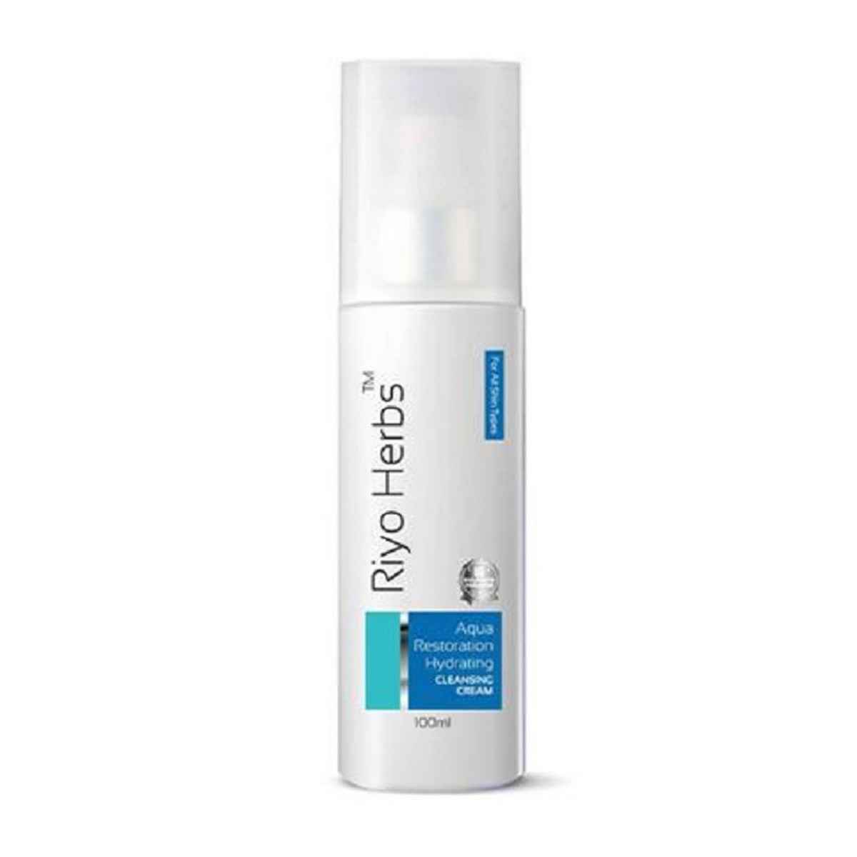 Buy Riyo Herbs Aqua Restoration Cleansing Cream, All Skin Types Deep Cleanses For Women - 100 ml - Purplle