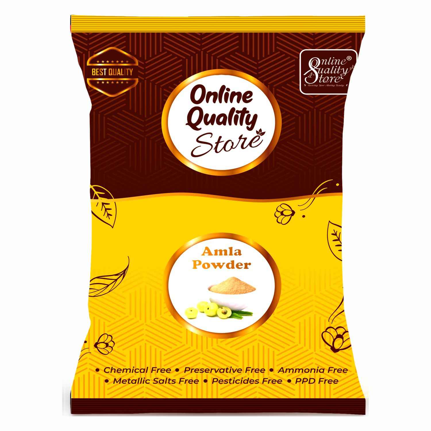 Buy Online Quality Store Amla Powder - 300 gm |Pure Amla Powder For Hair Growth |Amla powder |Organic Amla Indian Gooseberry Powder for Hair and skin |indian gooseberry{amla_300} - Purplle