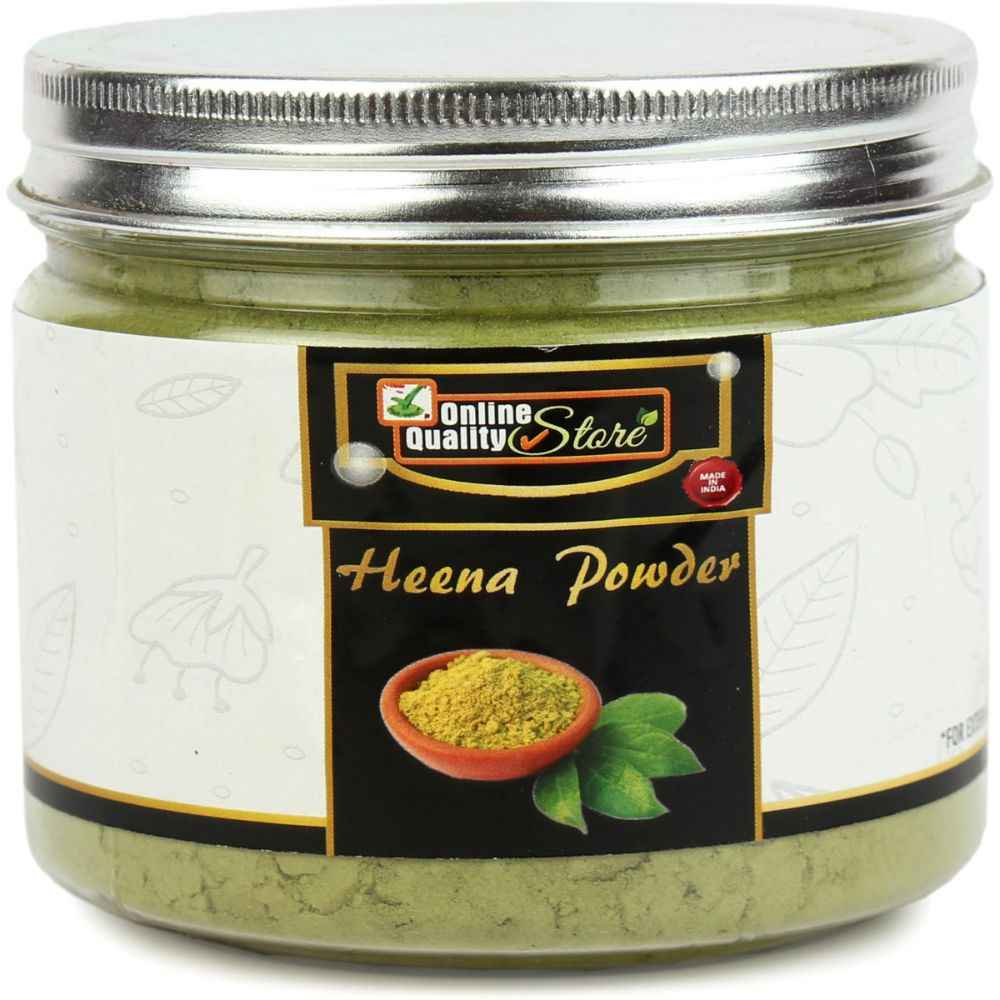 Buy Online Quality Store Mehendi Powder - 250 g|mehendi powder natural |henna powder for hair colour |Lawsonia Inermis |Mehndi Powder for Hair Color{Jar_Henna_250g} - Purplle