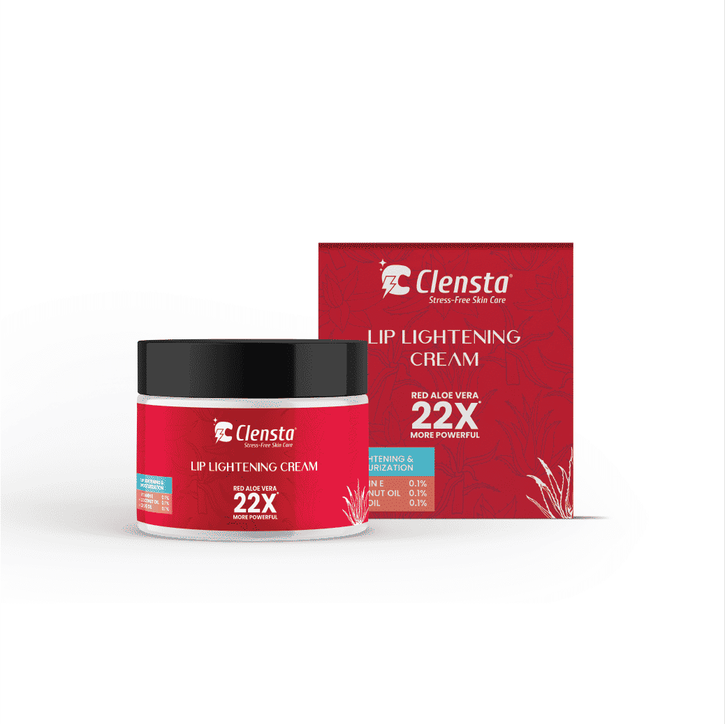 Buy Clensta Lip Lightening Cream Infused With Vitamin E, Coconut Oil, & Olive Oil | For Lip lightening, Dry Lips, No Smokey Lips & Moisturization | 10 gm | For Him - Purplle