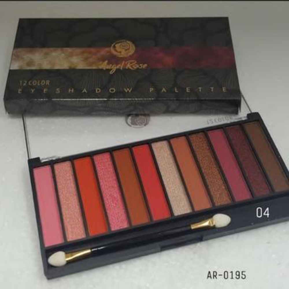 Buy S.f.r Color Angel Rose 12 Color Eyeshadow Palette AR-0195-04 (20 g) - Purplle