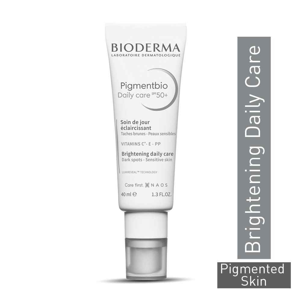 Buy Bioderma Pigmentbio Daily Care Spf 50+ Brightening Cream For Skin Prone To Pigmentation Disorders, 40 ml - Purplle