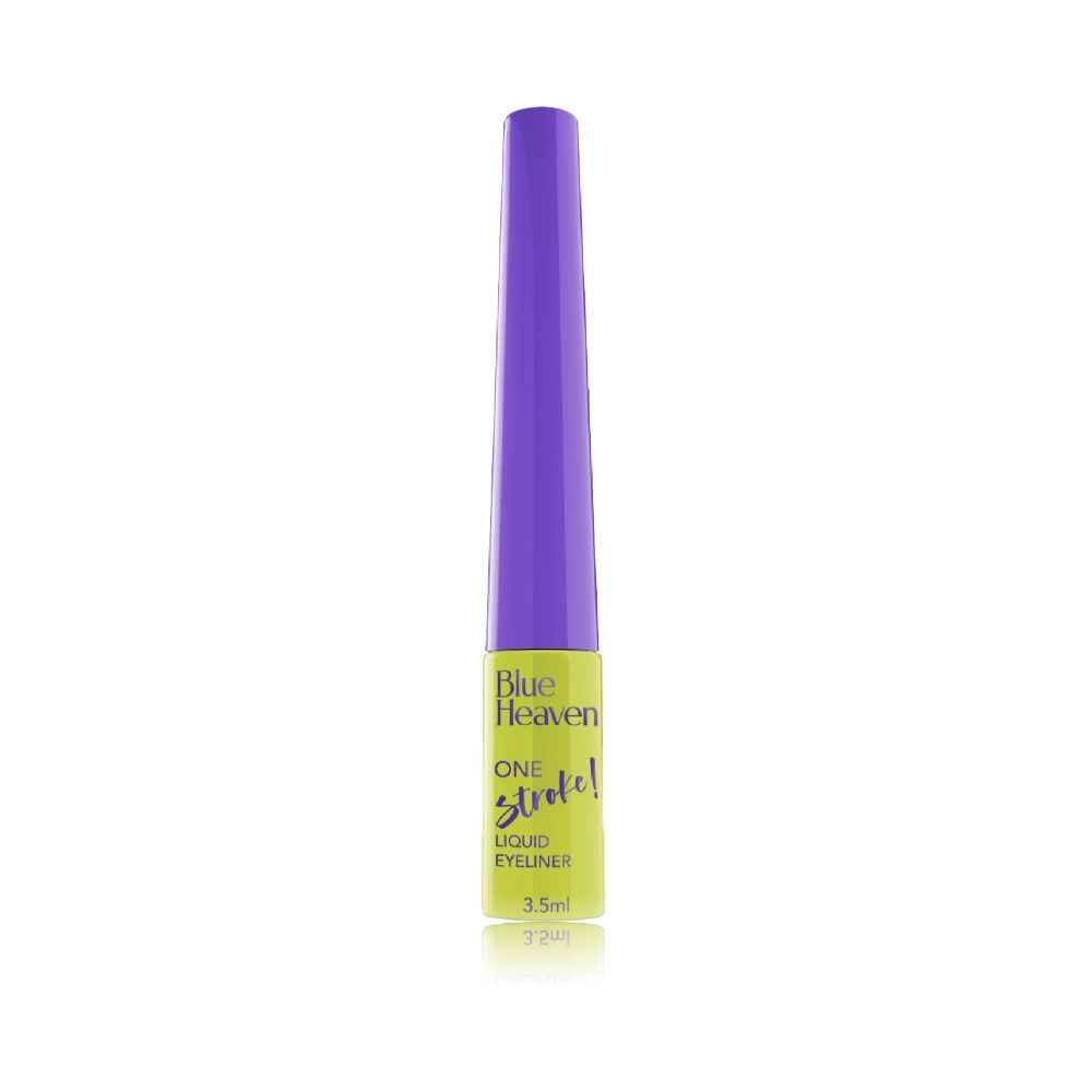 Buy Blue Heaven One stroke Liquid Eyeliner Jet Black (3.5 ml) - Purplle