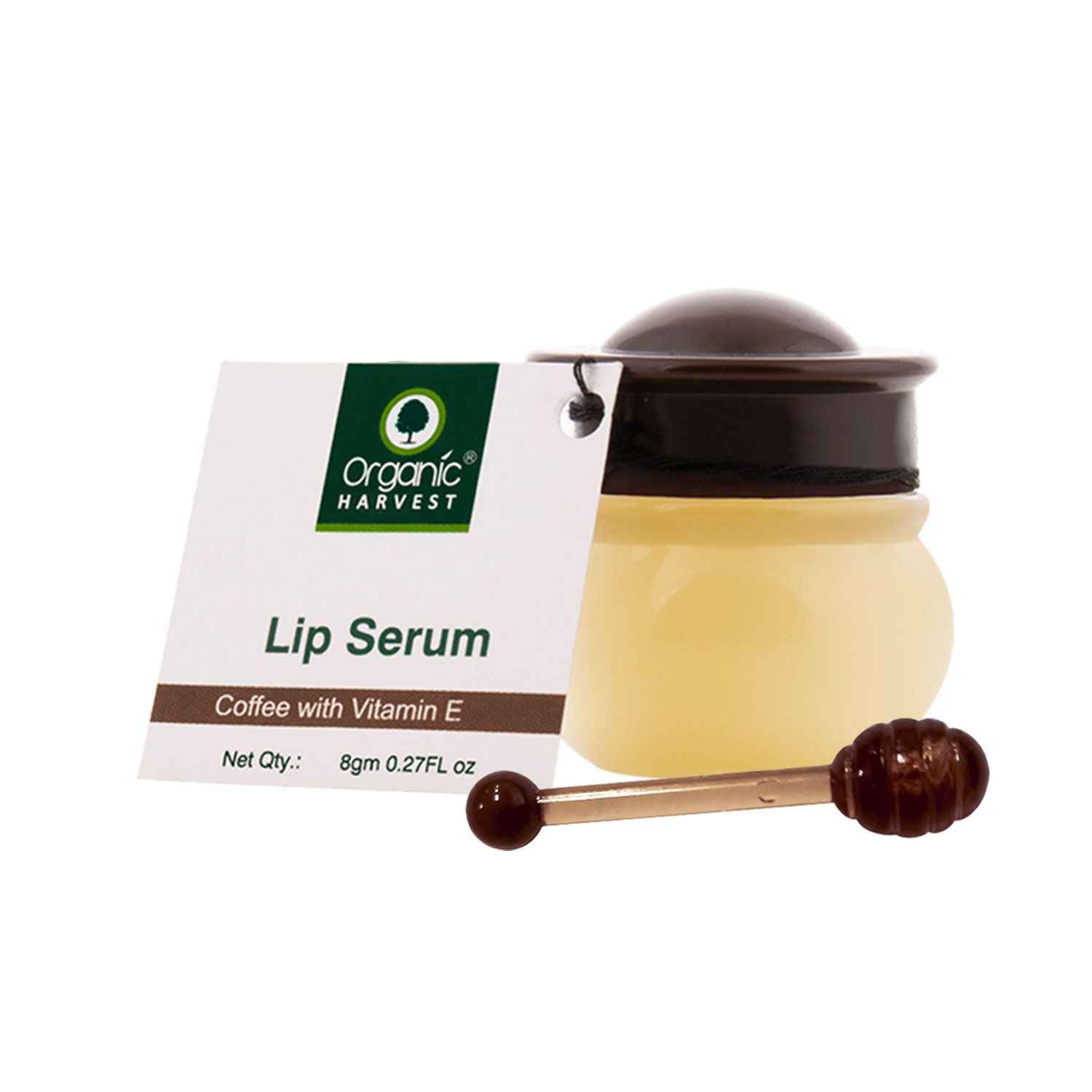 Buy Organic Harvest Lip Serum Coffee With Vitamin E, Naturally Brightens & Softens the Dark Lips, Soft & Plumped Lips For Men & Women, Best for Dry & Chapped Lips, 100% Organic, Paraben Free - Purplle