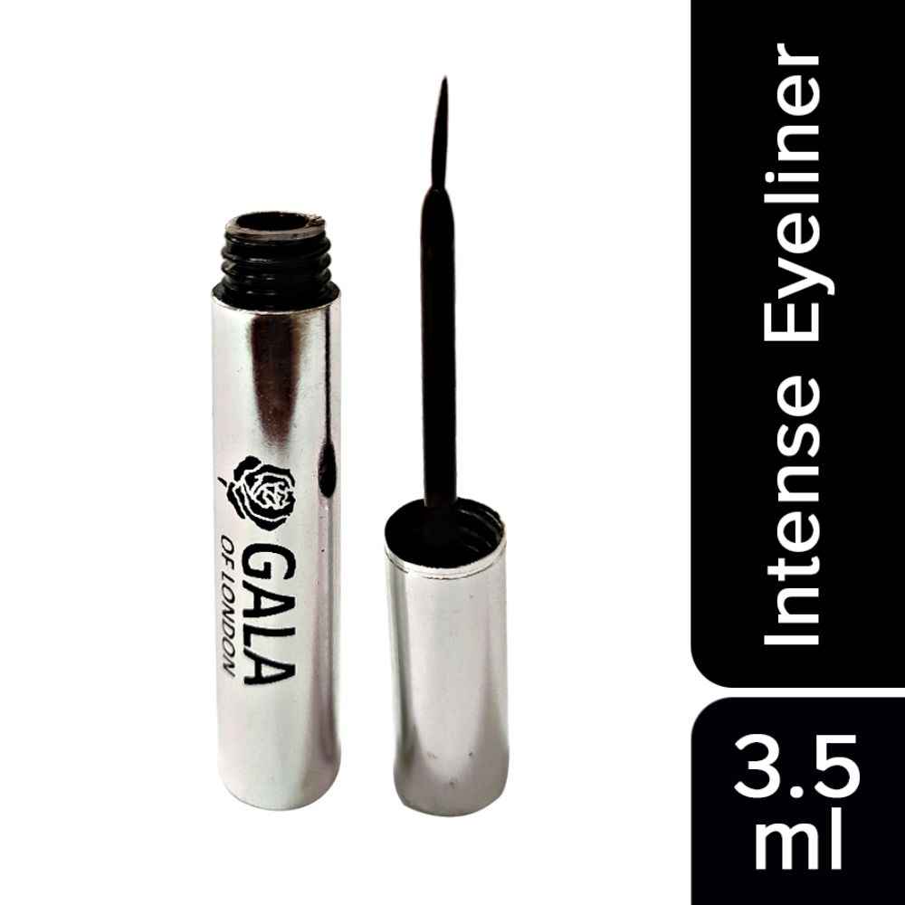 Buy Gala of London Liquid Eyeliner (Waterproof) Intense Eyeliner - Black Vinyl - Purplle