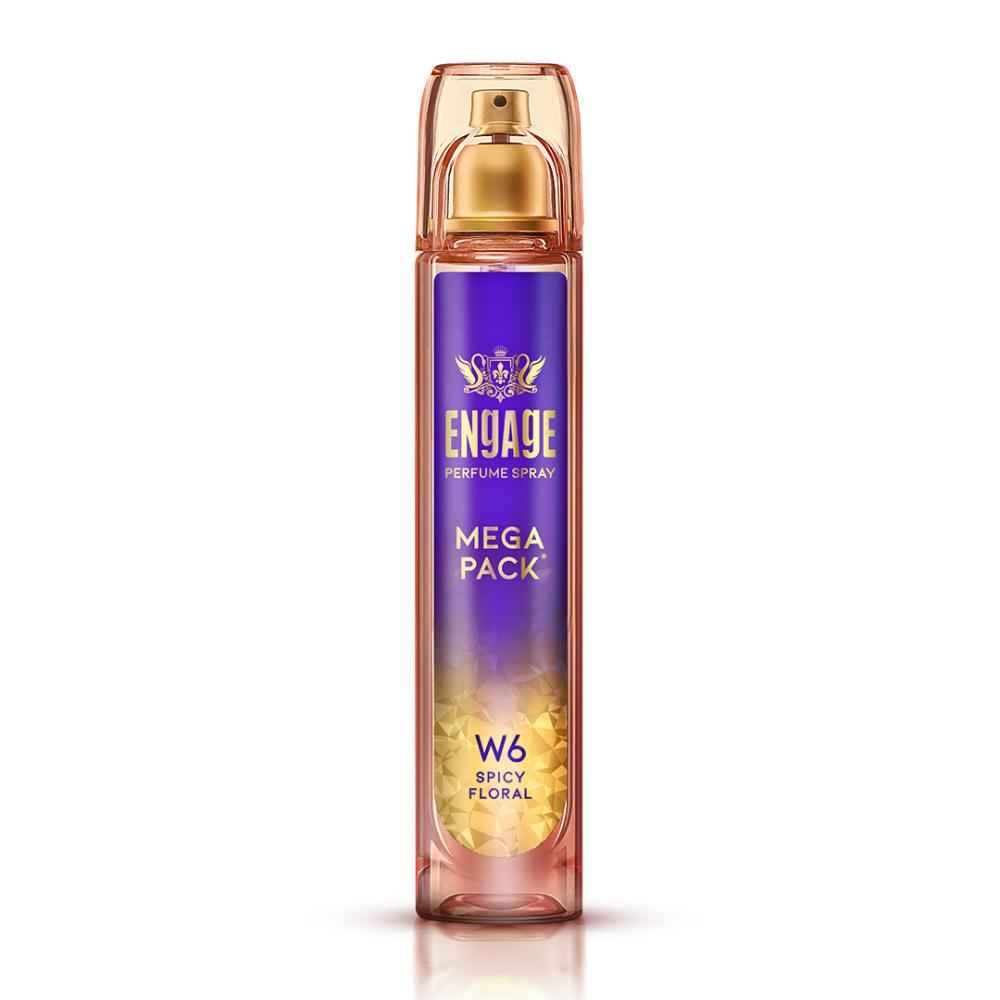 Buy Engage W6 Perfume for Women, Spicy and Floral Fragrance Scent, Skin Friendly Women Perfume, 160 ml - Purplle