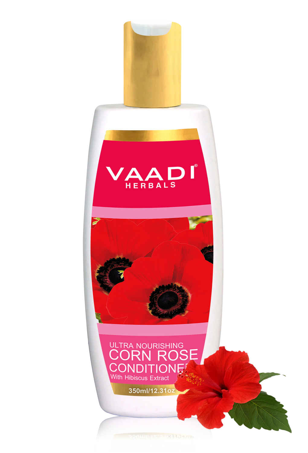 Buy Vaadi Herbals Corn Rose Conditioner With Hibiscus Extract (350 ml) - Purplle