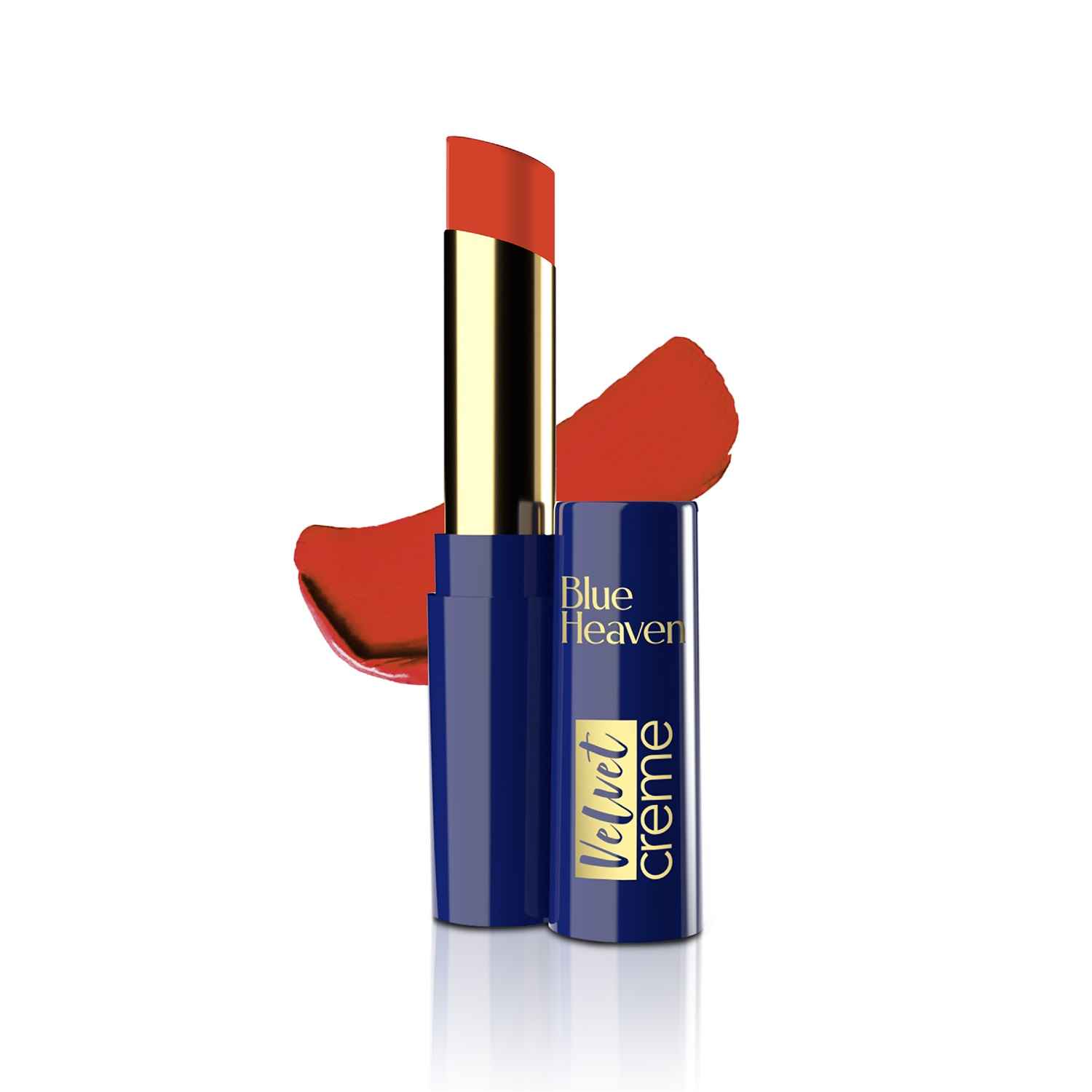 Buy Blue Heaven Velvet Creme Lipstick, Burnt Orange, 3.5 gm - Purplle