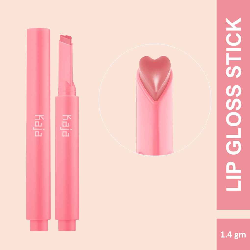 Buy KAJA Heart Melter | Lip Gloss Stick | 02 Sweet Talk - Playful Bubblegum pink | Cruelty-free, Vegan, Paraben-free, Sulfate-free, Phthalates-free, K-Beauty - Purplle
