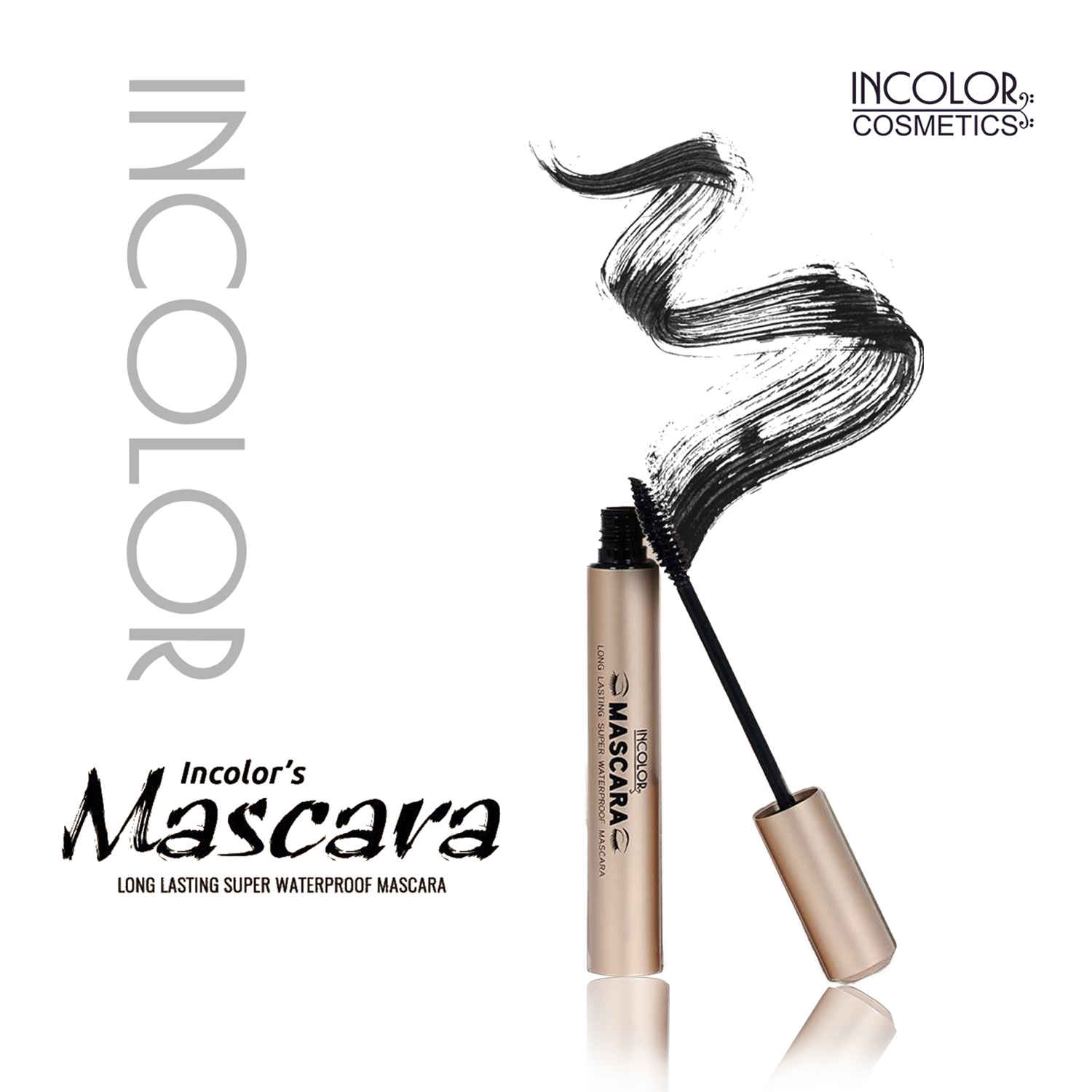Buy Incolor Dense Mascara Black (9 ml) - Purplle