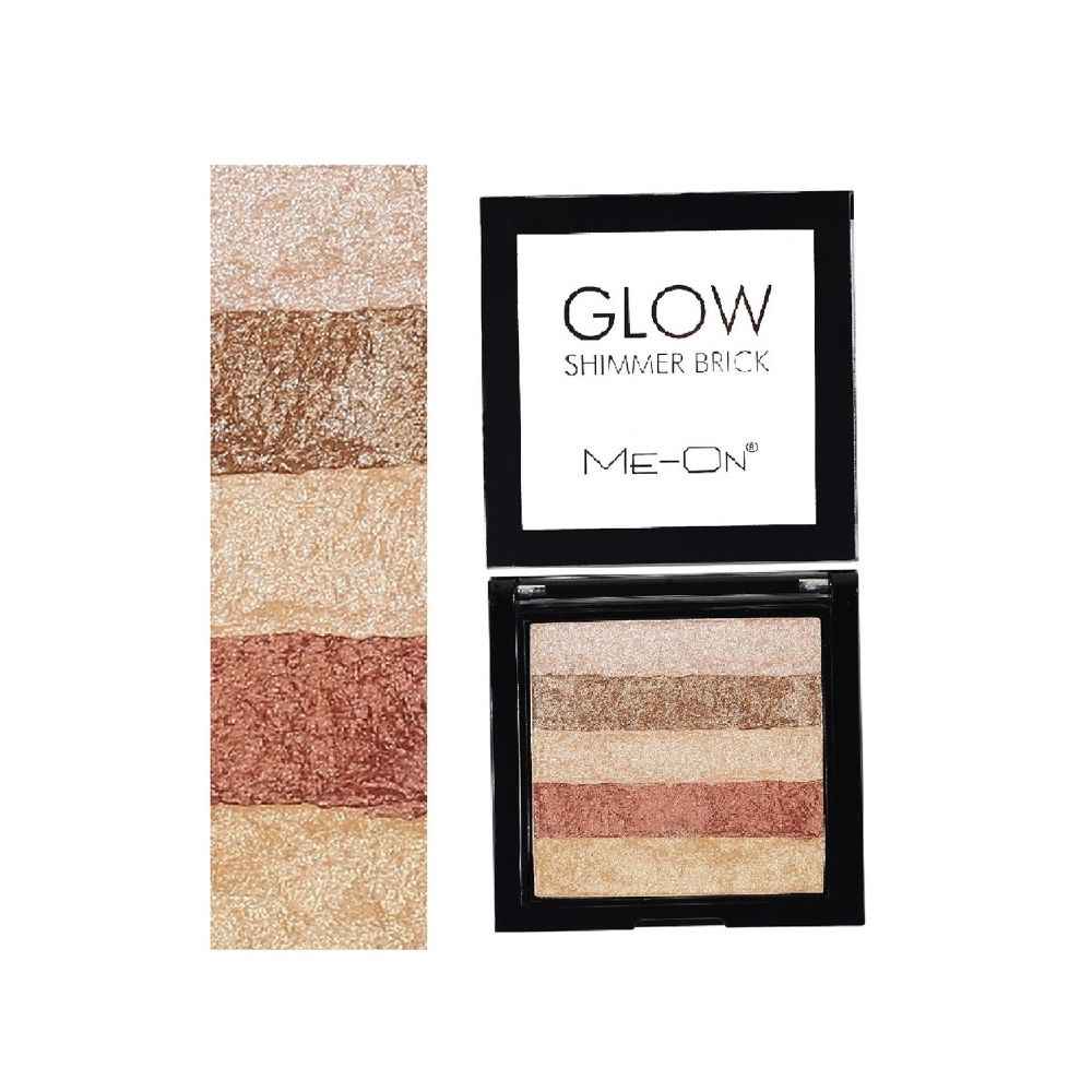 Buy Me-On Glow Shimmer Brick Highlighter Shade#2 - Purplle
