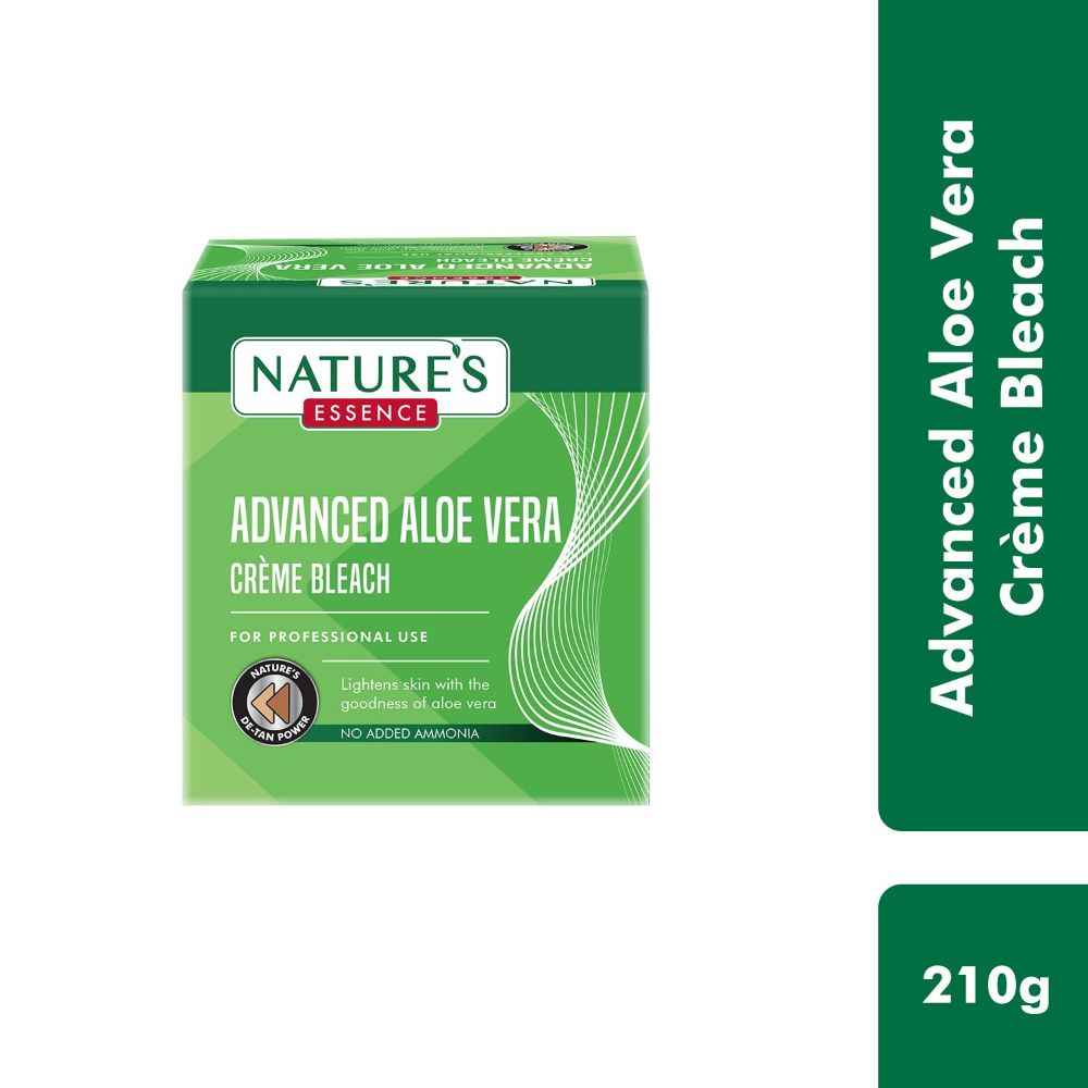 Buy Nature's Essence Advanced Aloe Vera Creme Bleach (210 g) - Purplle