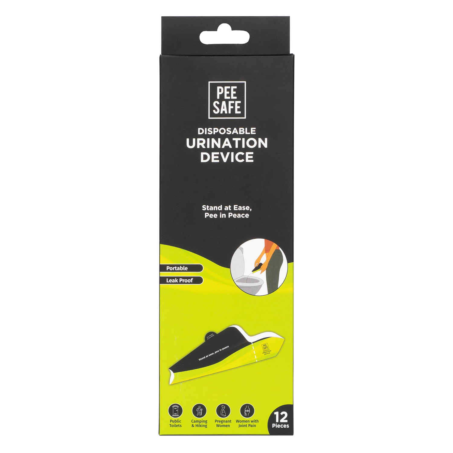 Buy Pee Safe Foldable & Disposable Female Urination Device | For Women, Pregnant Women, Joint Pain Patients & Travelers | Easy To Carry | Reduces The Risk Of UTI | Travel Friendly | Leak-proof | Pack Of 12 - Purplle