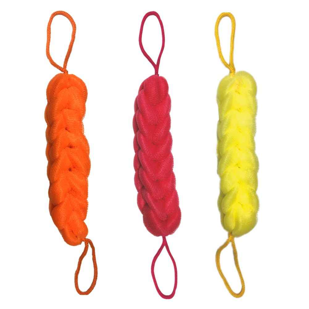 Buy GUBB Back Scrubber for Dead Skin Removal, Bathing Scrubber for Body Pack of 3 - color may vary - Purplle