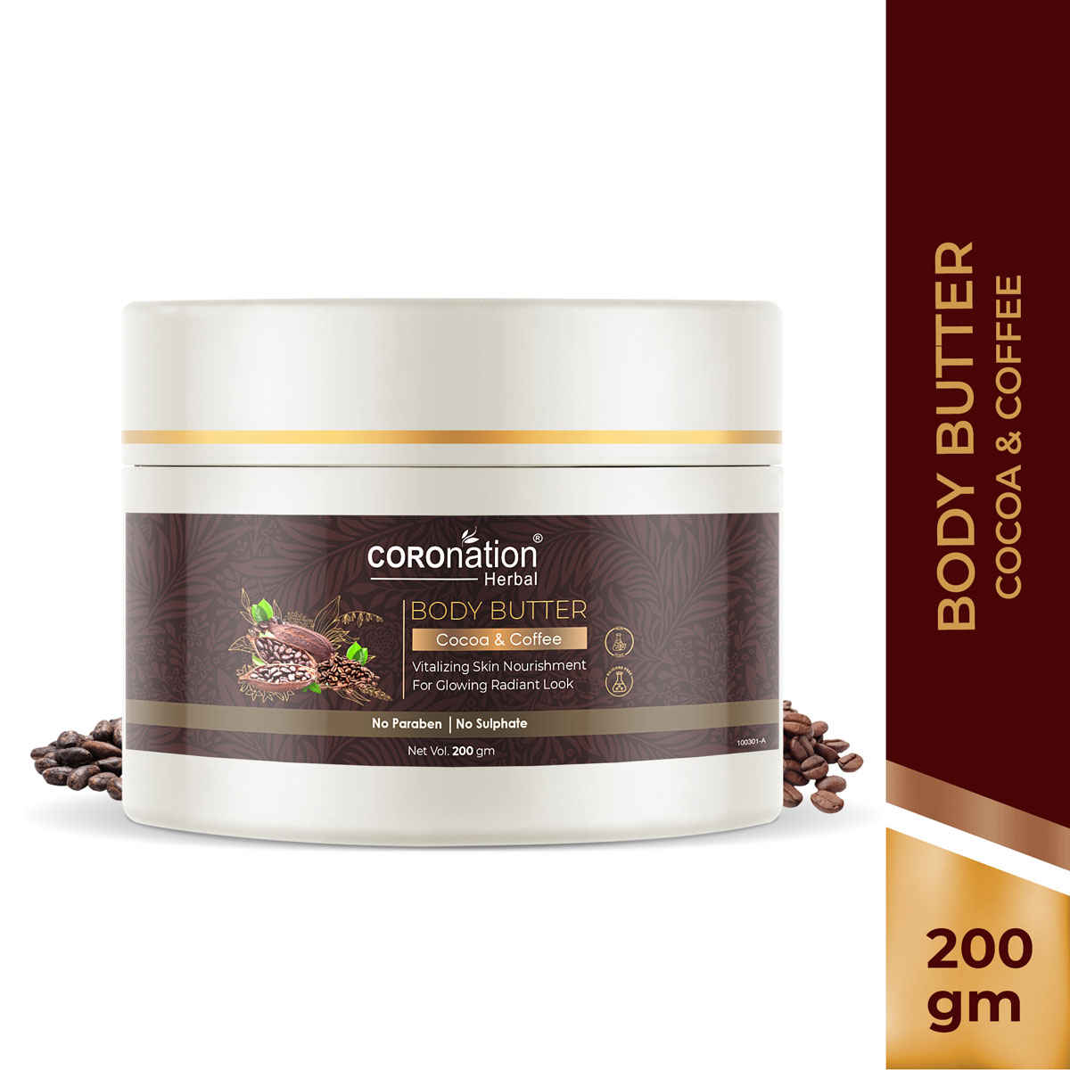Buy COROnation Herbal Cocoa and Coffee Body Butter - 200 ml - Purplle