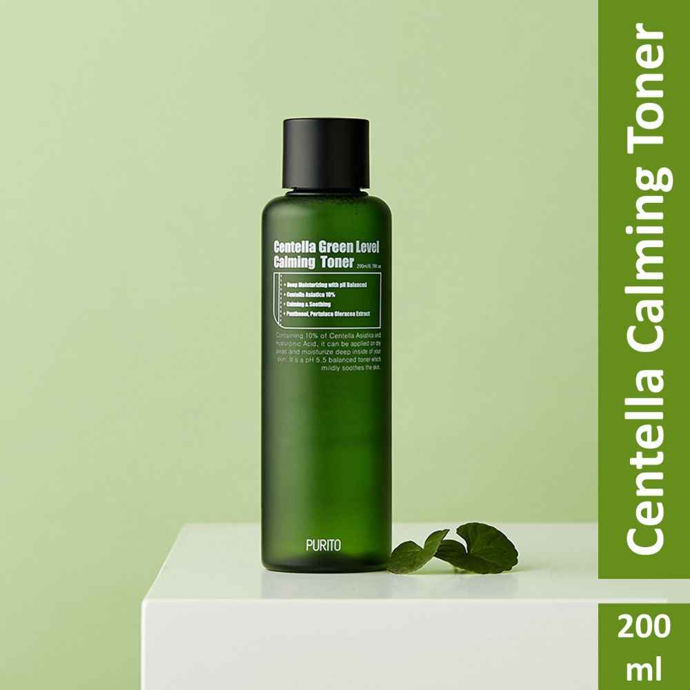 Buy PURITO Centella Green Level Calming Toner (200 ml) | Korean Skin Care - Purplle
