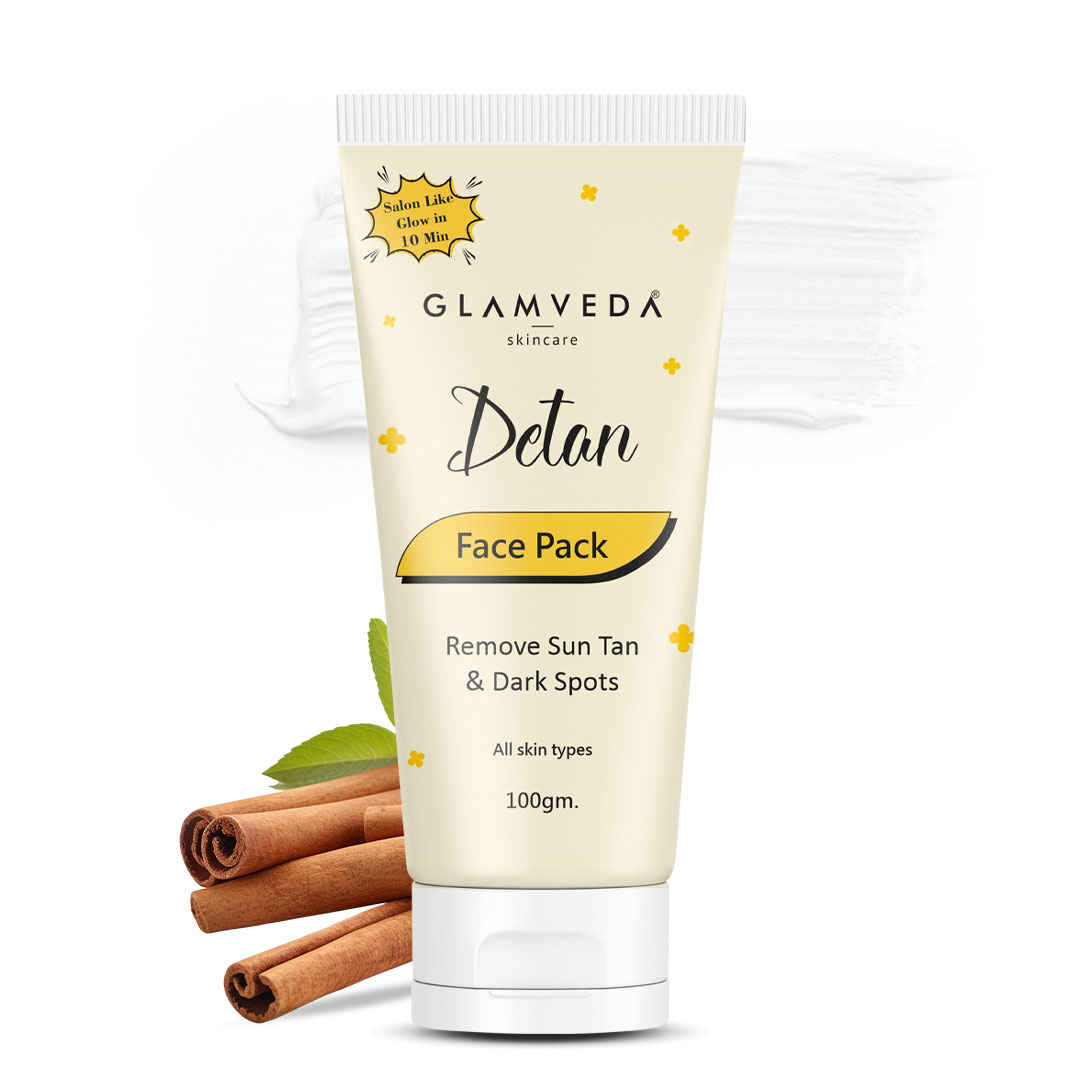 Buy Glamveda detan Face PACK | 100 gm - Purplle