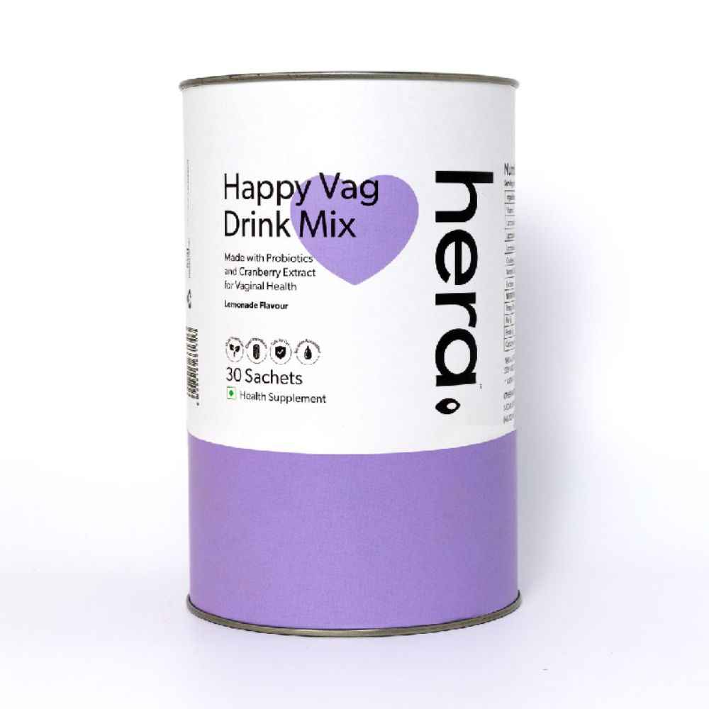 Buy Hera Happy Vag Drink Mix - 30 Sachets 30 Sachets - Purplle