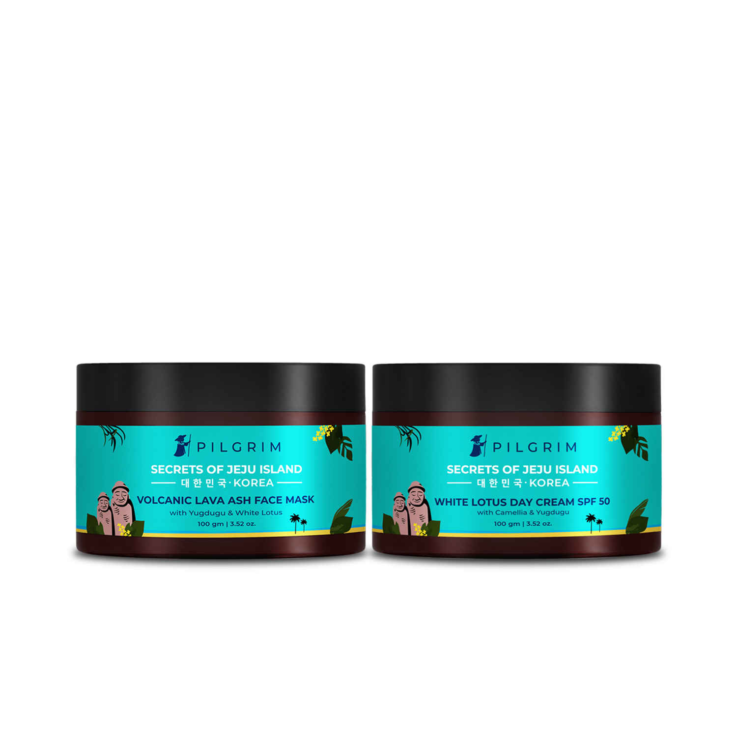 Buy Pilgrim Korean Beauty M2(Masking & Moisturising) Combo | Skin Brightening (Pack of 2) - Purplle