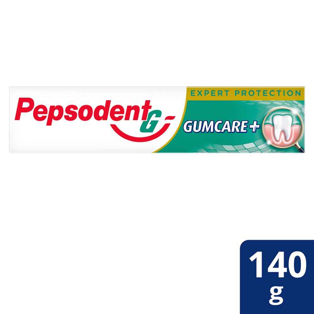 Buy Pepsodent Gumcare+ Toothpaste, Reduces Gum Problems in 7 Days, 140 g - Purplle
