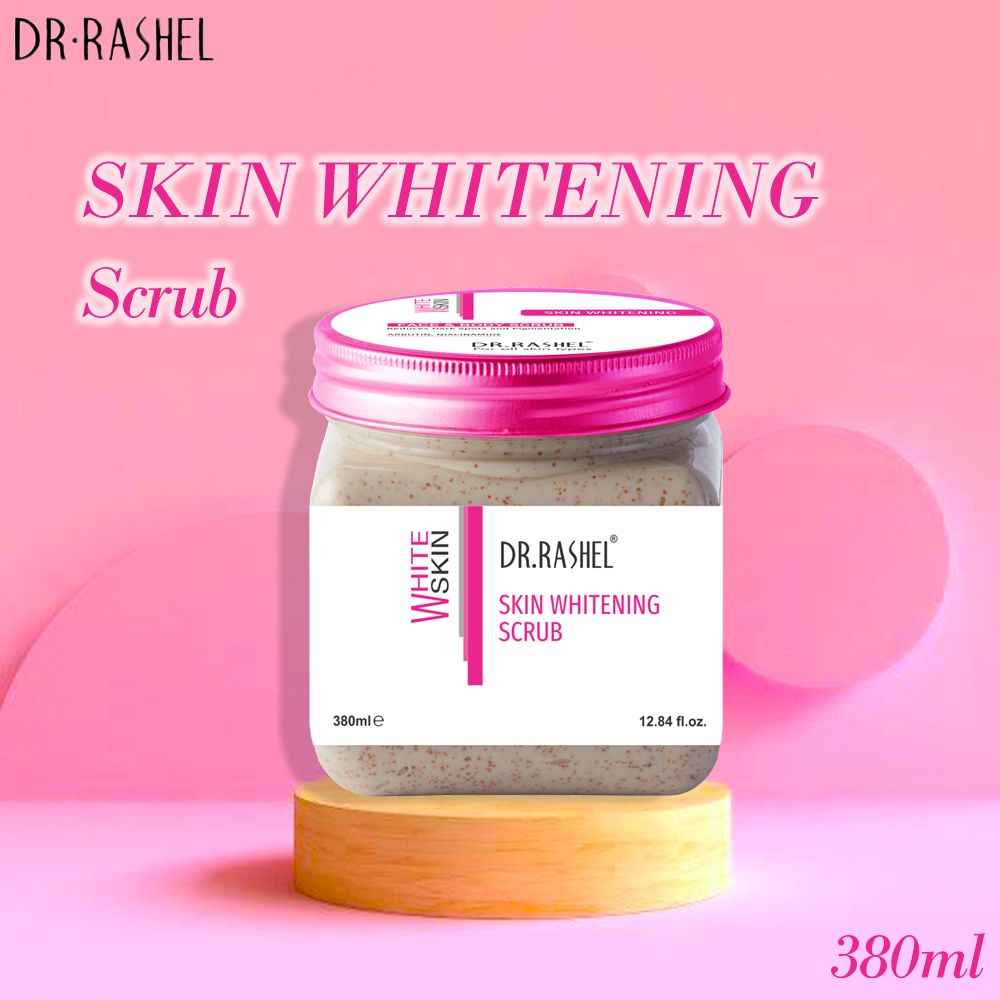 Buy Dr. Rashel White Skin Face & Body Scrub For All Skin Types (380 ml) - Purplle