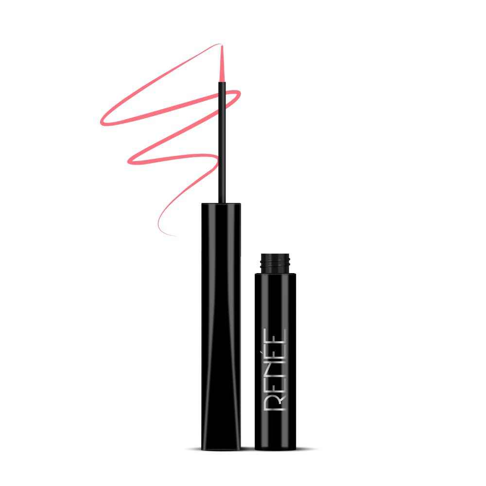 Buy RENEE Extreme Stay Liquid Eyeliner Max Pink , IntenseColor Payoff, Long Lasting, Matte, Waterproof, Smudge-proof, Infused With Castor Oil , 4.5 ml - Purplle