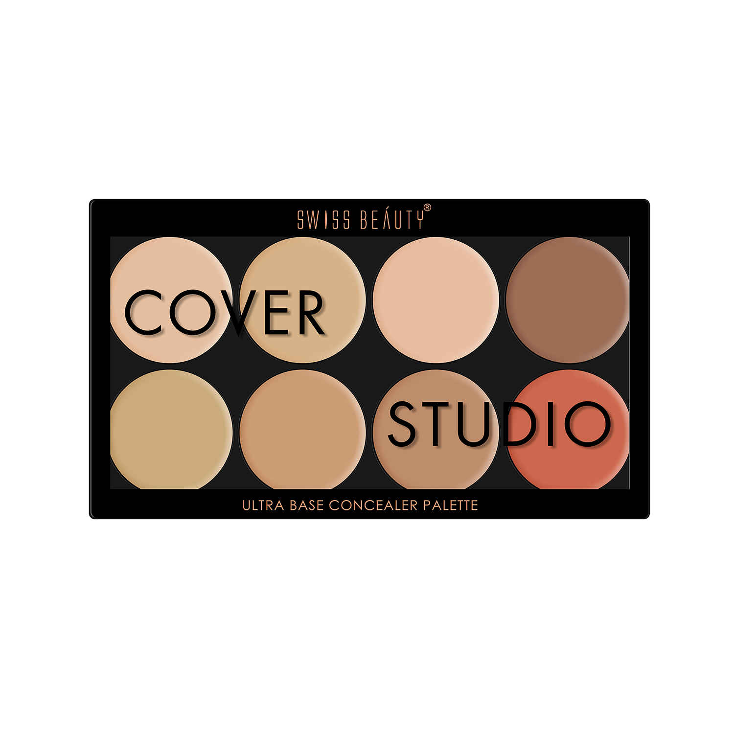 Buy Swiss Beauty Ultra Base Concealer Palette- Multi-01 (19 gm) - Purplle