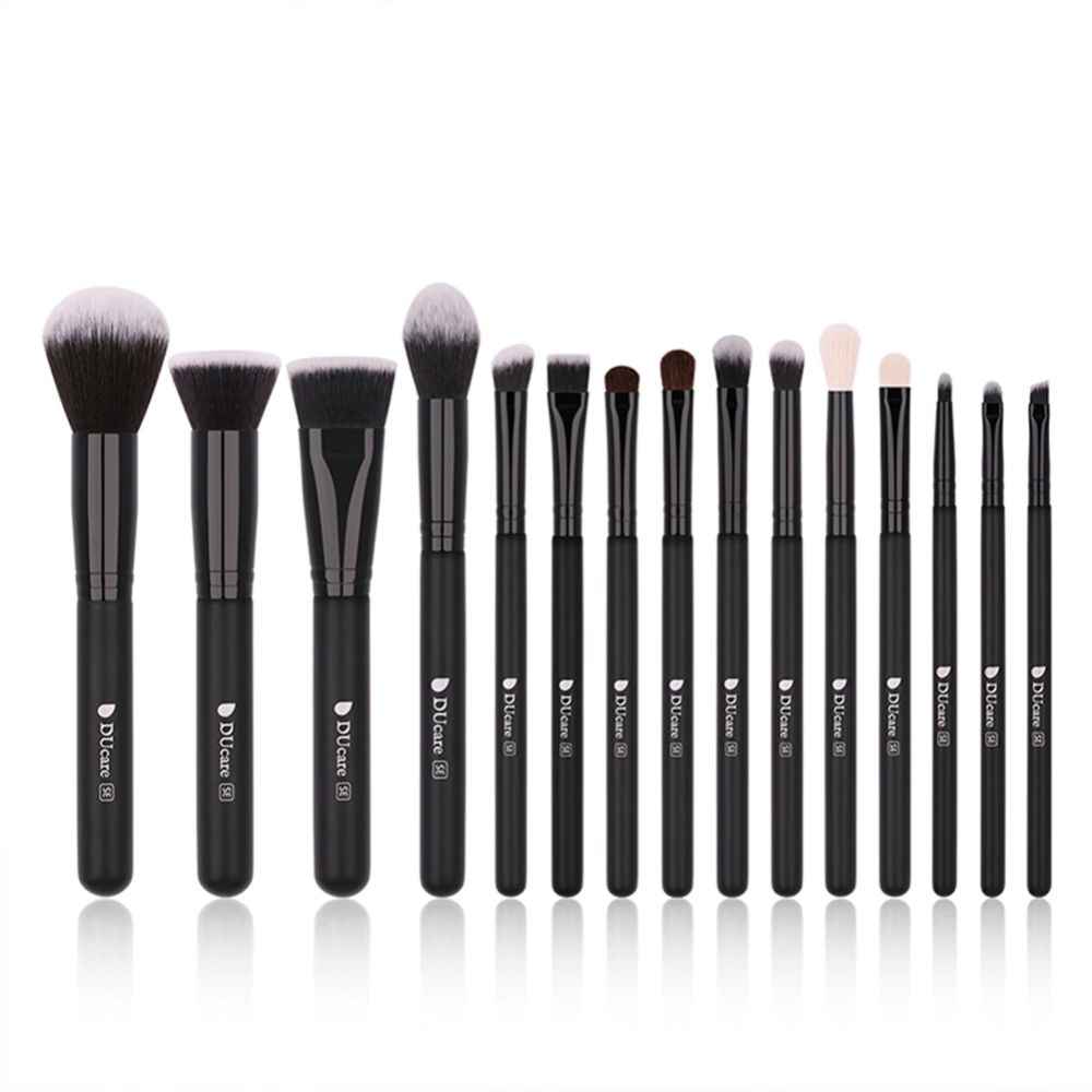 Buy DUcare Classic Black - 15pcs DUcare Pro Makeup Brushes Set - DF1551 - Purplle