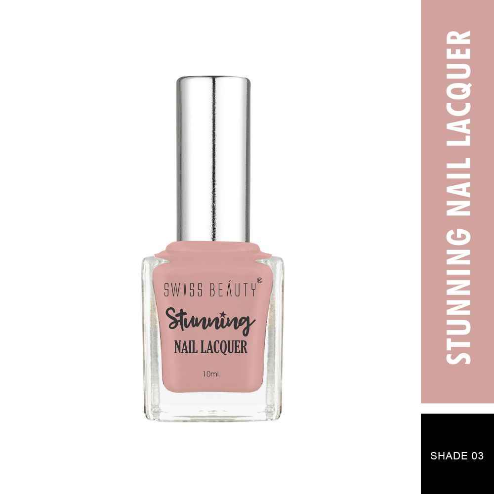 Buy Swiss Beauty Stunning Nail Lacquer 3 Beige Dream (10 ml) - Purplle