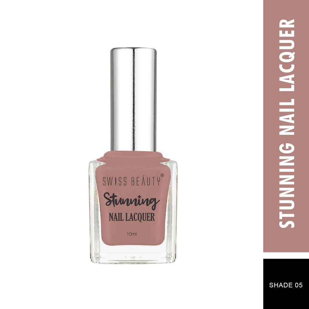 Buy Swiss Beauty Stunning Nail Lacquer 5 Desert Taupa (10 ml) - Purplle