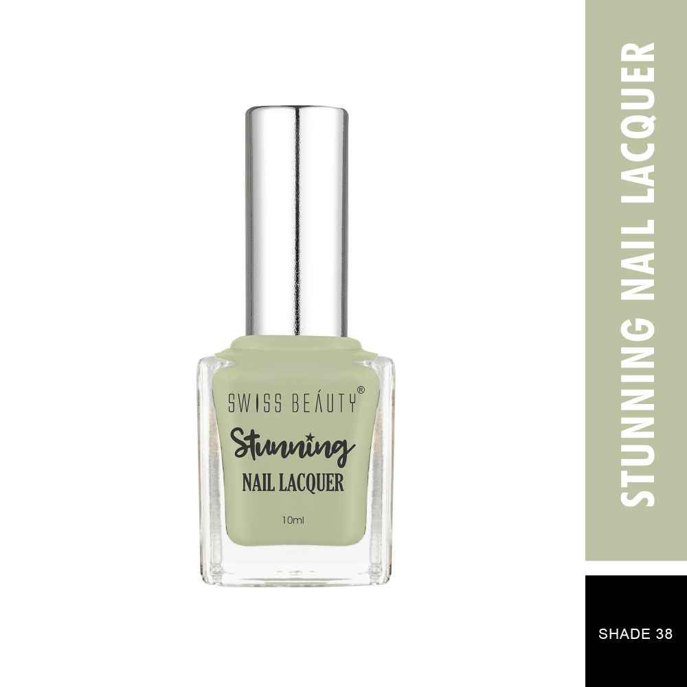 Buy Swiss Beauty Stunning Nail Lacquer 38 Act Wild (10 ml) - Purplle