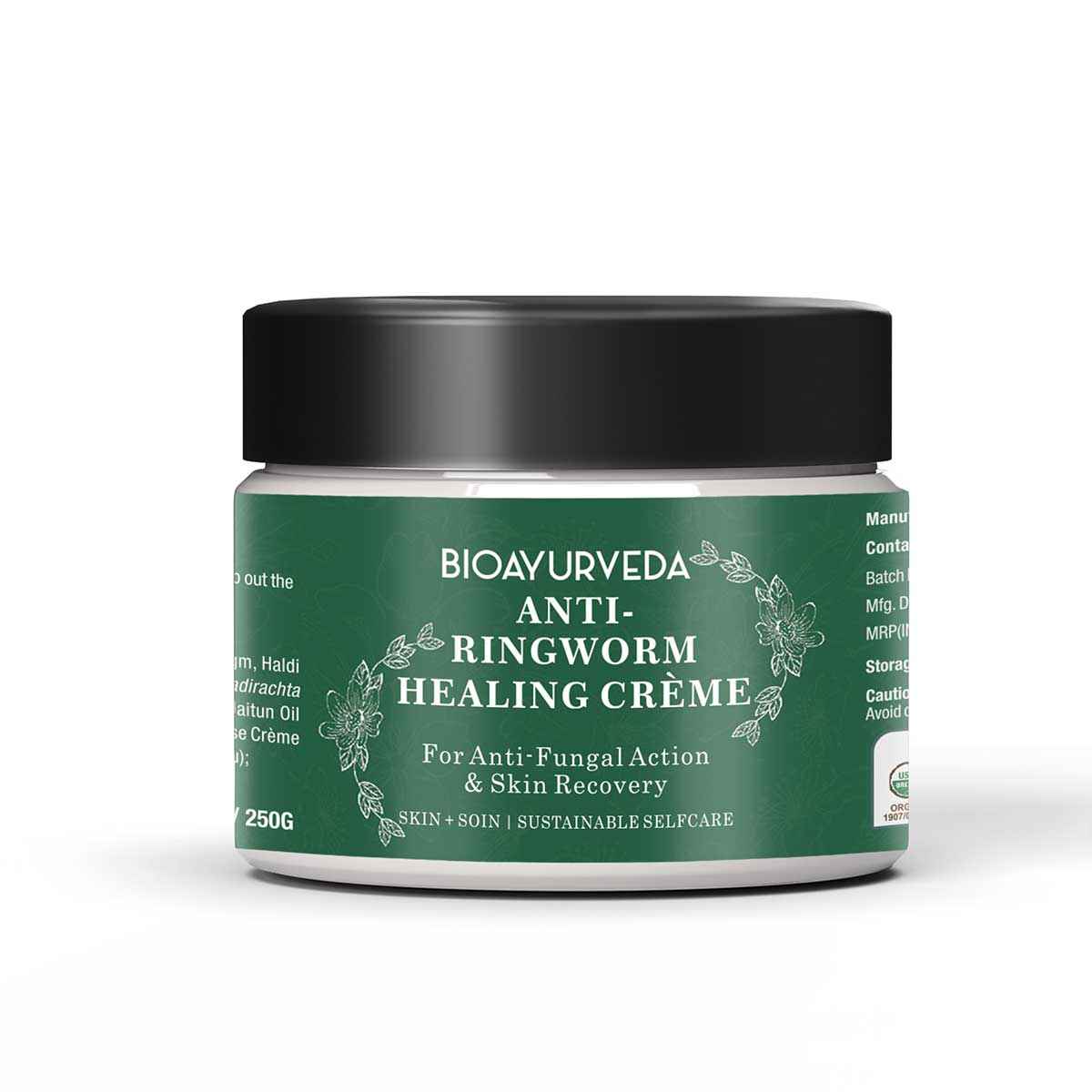 Buy BIOAYURVEDA Anti-Ringworm Healing Creme 250 g - Purplle