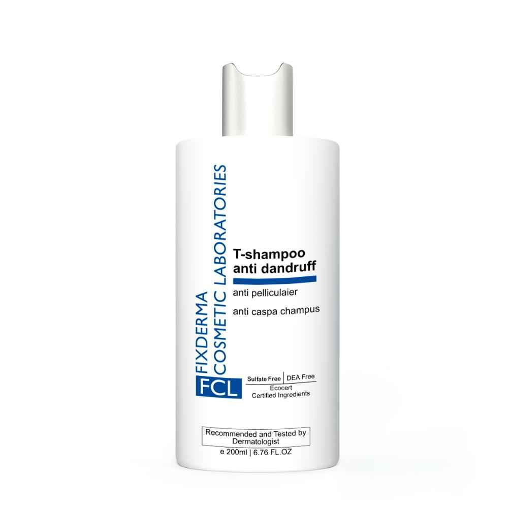 Buy Fixderma Cosmetic Laboratories T-Shampoo Controls Recurrence Of Dandruff And Psoriasis Nourishes The Scalp And Hair Follicles Leaves Hair Soft And Manageable 200 ml - Purplle