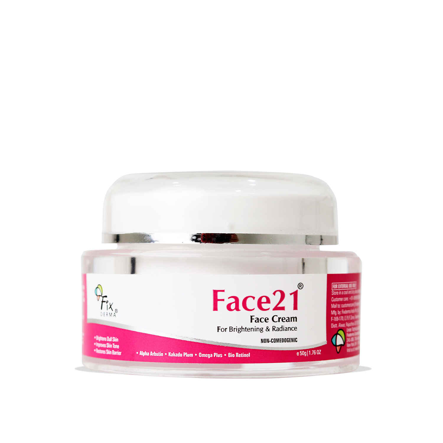 Buy Fixderma face 21 Cream 50 gm - Purplle