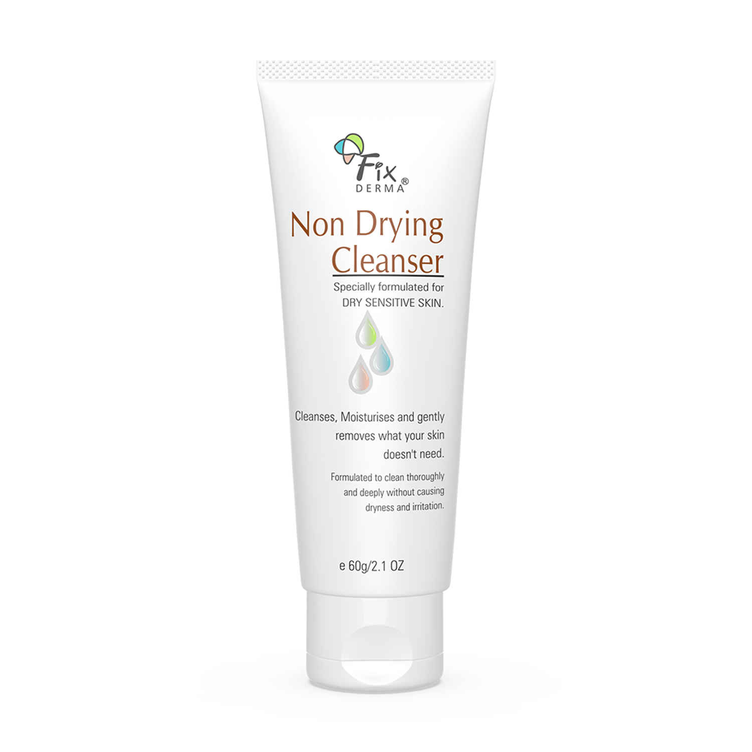 Buy Fixderma Non Drying Cleansing 60 gm - Purplle